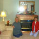 2003 Christmas at my Stepmother's house