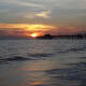 Sunset was our favorite time of the day to watch the last rays of sun sink into the Gulf..
