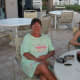 2008 Paula and Kim under the umbrella