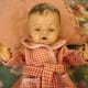 My mother's doll Annette with eyes half-closed
