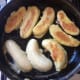 Frying in a pan