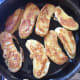 Golden brown banana fritters