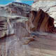 Such a variation in the rocks! - Scenery viewed from the unpaved road through the park.