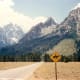 Many horseback riders in the Tetons