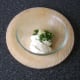 Garlic mayo ingredients are combined
