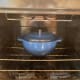 The entire dutch oven, lid and all, goes into the oven. Isn't this dish beautiful? It looks just like one of the fancy expensive pots, but I got it super cheap on Amazon. I use this pot several times each week. I just love it.