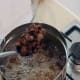 Fry the gizzards for about 7 minutes until it’s crispy and crunchy