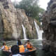 Coracle rides on the Kaveri River are a major attraction in this area.
