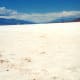 Salt underfoot everywhere in Badwater Basin