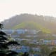 Mount Davidson, in foggy mist