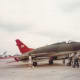 An F-100 at Randolph AFB, Texas, May 1982.