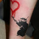 Banksy tattoo idea