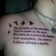 Tattoo Artists are not well known for their spelling ability, ALWAYS check to avoid a FAILURE!!! And don't think people won't notice... they will!