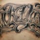 Text tattoo