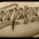Memorial tattoo.