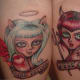 New-School Angel and Devil