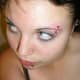 Vertical Eyebrow Piercings