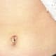True navel piercing