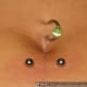 Horizontal lower navel