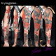 Crows and roses tattoo