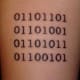 Name In Binary (by Annie, Ludicrous Ink, Aurora, OR)