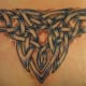 A metallic-looking knot. (by Mike, Extreme Ink, Sooke BC)
