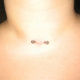 A Typical Neck Piercing