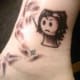 Severus Snape anime tatoo
