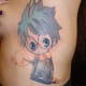 Harry Potter anime tattoo