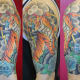 Colorful tiger tattoo.