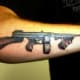 Gun Tattoo Picture
