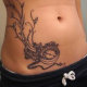 Pocket watch tattoo.