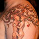 Tree spirits embrace.