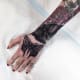 Complete sleeve including butterfly on hand