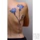 Beautiful flower tattoo.