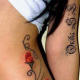 Feminine fside tattoo.