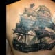 Old school sailing ship