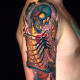 Skeleton tattoo