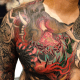 Shige Iwasaki, or Yellow Blaze, a self taught tattoo artist.