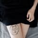 Fox tattoo.