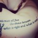 Movie quote tattoo