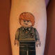 Ron Lego tattoo
