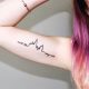 Hogwarts outline tattoo