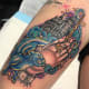 Hogwarts castle tattoo