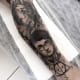Harry Potter characters tattoo