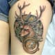 Stag tattoo