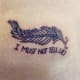 I must not tell lies tattoo