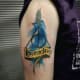 Ravenclaw watercolour tattoo