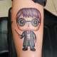 Harry Funko Pop Toy tattoo