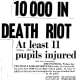 Headline in the afternoon newspaper "The Daily News" on 16 June 1976.